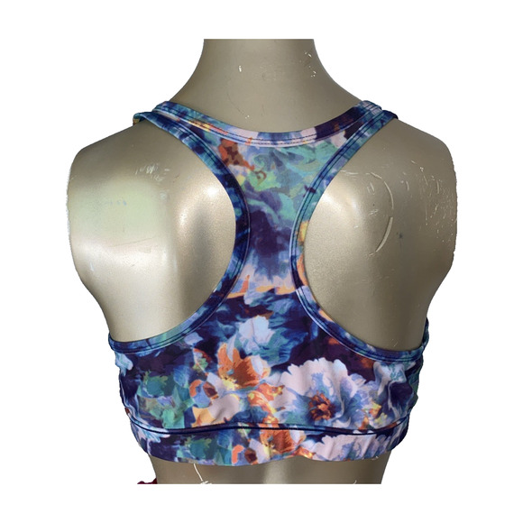 American Eagle Outfitters Racerback Sports Bra Multicolor Size Large Performance - Picture 3 of 7